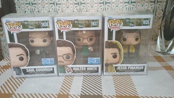 Funko - Funko Pop Saul Goodman / Walter White / Jesse