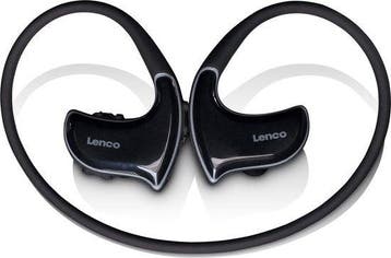 Bone conduction headphone - Sport oortjes - Zwart - Lenco -, Verzenden, Zo goed als nieuw