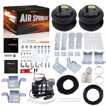 2x Luchtvering + Compressor Kit geschikt voor Volkswagen..., Auto-onderdelen, Verzenden, Nieuw, Volkswagen