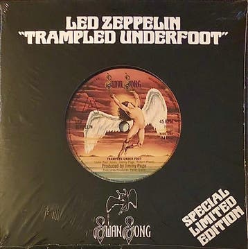 vinyl single 7 inch - Led Zeppelin - Trampled Under Foot, Cd's en Dvd's, Vinyl Singles, Verzenden, Zo goed als nieuw, 7 inch, Overige genres