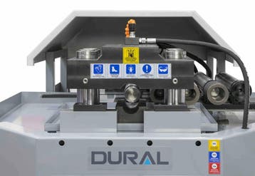 Dural Vulcan hydraulische buiseindvormmachine