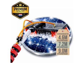 Aqualita® Telescopische Wasborstel 7.2M - Telescoopsteel, Verzenden, Nieuw