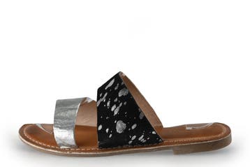Shakti Slippers in maat 40 Zwart, Slippers, Verzenden, Zwart, Zo goed als nieuw