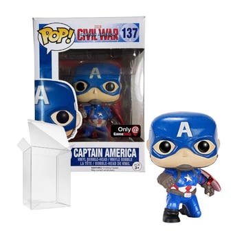 Funko Pop  Captain America   Captain America 137 GameStop, Verzenden, Nieuw