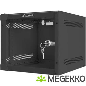 Lanberg WF10-2304-10B rack 4U Wandrek Zwart, Verzenden, Nieuw