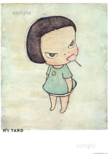 Yoshitomo Nara (1959) - Lollipop