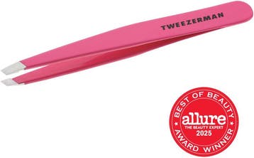 Tweezerman Slant Tweezer Pretty In Pink – Wenkbrauw Pincet -, Ophalen of Verzenden, Zo goed als nieuw