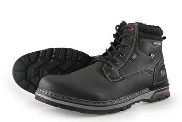 Dockers By Gerli Veterboots in maat 50 Zwart, Kleding | Heren, Verzenden, Dockers By Gerli, Zwart, Boots