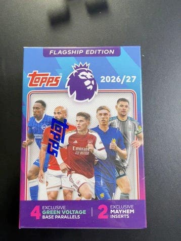 2026/27 Topps Premier League Flagship Parallel card, Insert, Nieuw