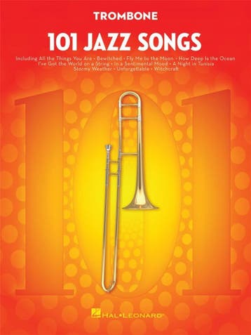 101 JAZZ SONGS TROMBONE, Ophalen of Verzenden, Nieuw, Trombone