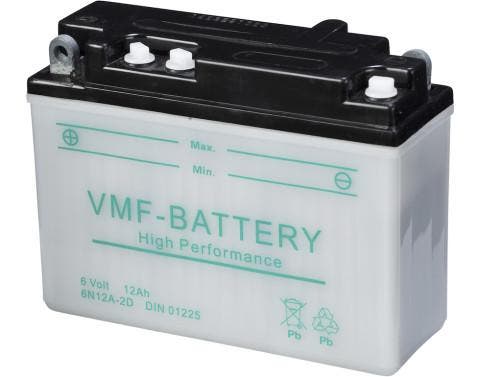VMF Powersport accu | 6N12A-2D | 6V 12Ah, Auto-onderdelen, Accu's en Toebehoren, Ophalen of Verzenden