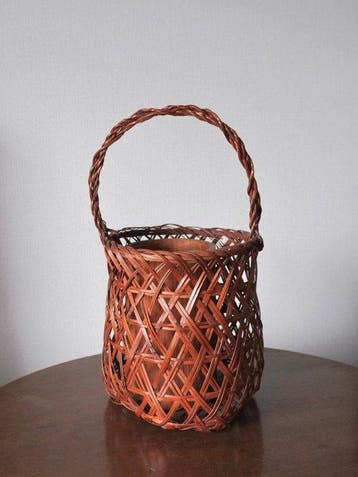 Vaas - Bamboe - Japan - Bloemenmand (Zonder minimumprijs)
