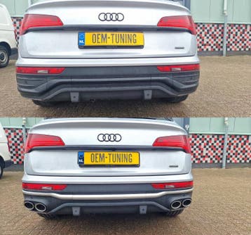 Diffuser geschikt voor Q5 Sportback | SQ-Style | 21- 25 |, Auto-onderdelen, Mercedes-Benz, Nieuw, Ophalen of Verzenden, Achter