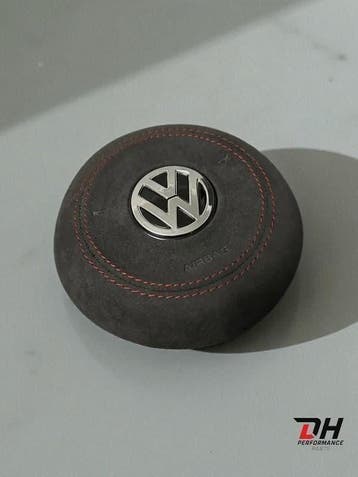 Volkswagen Golf 7 - 7.5 R GTI – Alcantara Airbag Cover, Auto-onderdelen, Besturing, Ophalen of Verzenden, Nieuw, Volkswagen
