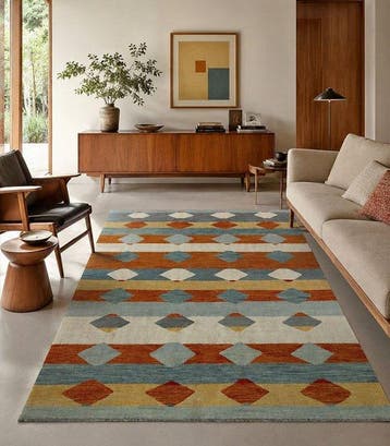 Kilim NimRuz - Vloerkleed - 240 cm - 170 cm, Nieuw