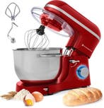 2dekans | KitchenBrothers Keukenmachine - Keukenmixer - 6L, Witgoed en Apparatuur, Keukenmixers, Ophalen of Verzenden, Zo goed als nieuw