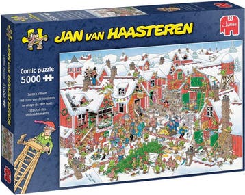 Jan van Haasteren - Het dorp van de Kerstman - 5000 stukjes, Ophalen of Verzenden, Nieuw