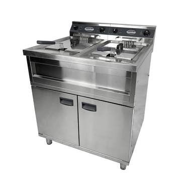 Combisteel Friteuse | ENTRY 700 | Elektrisch | 12+12L | Afta, Ophalen of Verzenden, Nieuw in verpakking