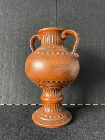 West Germany - Vaas - H. 31 cm - Keramiek - Bokaal vaas