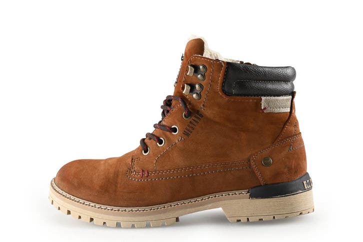 Mustang Veterboots in maat 42 Bruin, Kleding | Heren, Schoenen, Bruin, Gedragen, Boots, Verzenden