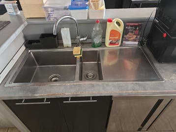 Inbouw inox spoelbak, Zakelijke goederen, Horeca | Keukenapparatuur, Nieuw in verpakking