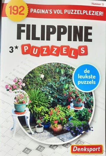 Denksport Filippine puzzels 3 sterren - pagina's, Verzenden, Gelezen