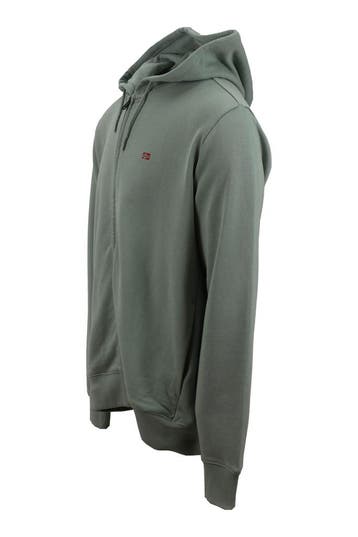 Napapijri Hoodie in maat XL Groen, Kleding | Heren, Truien en Vesten, Verzenden, Zo goed als nieuw, Overige kleuren, Napapijri