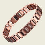 Luxe gezondheidsarmband magnetisch koper - 1,3 cm, Ophalen of Verzenden, Nieuw