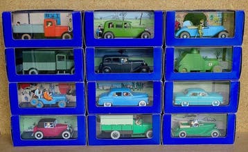 Moulinsart Atlas 1:43 - Modelauto (12) - modèles réduits de, Nieuw