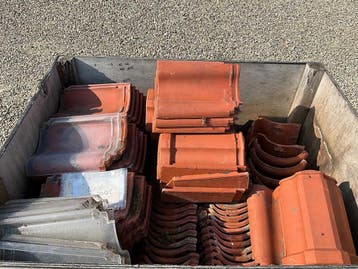 Lot dakpannen 130stuks Van Dordt incl bak (Diverse), Verzenden, Nieuw