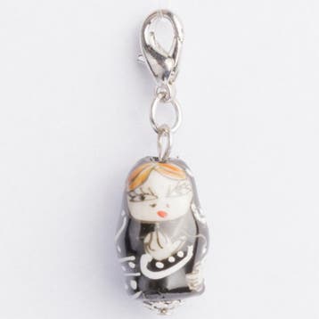 Be Charmed bedel met karabijnsluiting zilver met een rhod..., Ophalen of Verzenden, Nieuw, Bedel