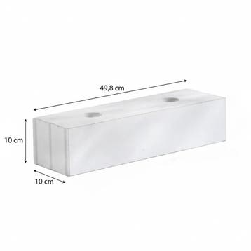 Kalkzandsteen kimblokken 49,8x10x10cm CS20, Verzenden, Nieuw, Kalkzandstenen