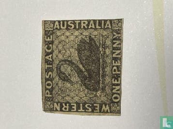West-Australië - Zwaan - 1854, Verzenden, Gestempeld