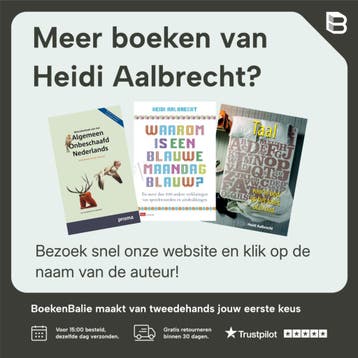 Waarom is een witte neushoorn grijs (en een zwarte ook)?, Boeken, Verzenden, Zo goed als nieuw, Heidi Aalbrecht