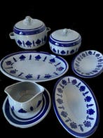 Boch La Louvière (Boch Frères) - Tafelservies (8) - Baltic -