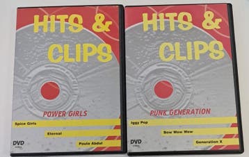 Bundel van 2 Hits & Clips DVD's: Power Girls & Punk Generati, Verzenden, Nieuw in verpakking