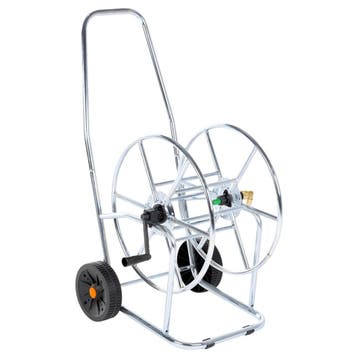 vidaXL Tuinslangkar voor 80 m 3/4 slang staal, Verzenden, Nieuw