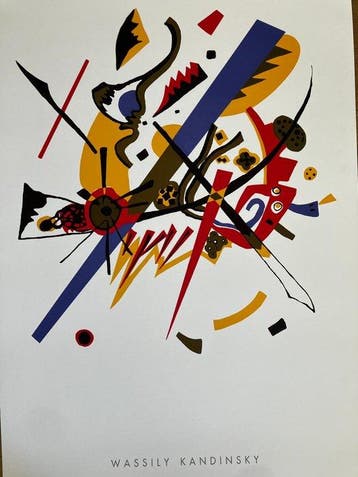 Kandinsky - Kleine Welten l, 1922 - Premium Watercolour Art