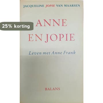 Anne en Jopie - Maarsen 9789050181105, Verzenden, Gelezen, Maarsen