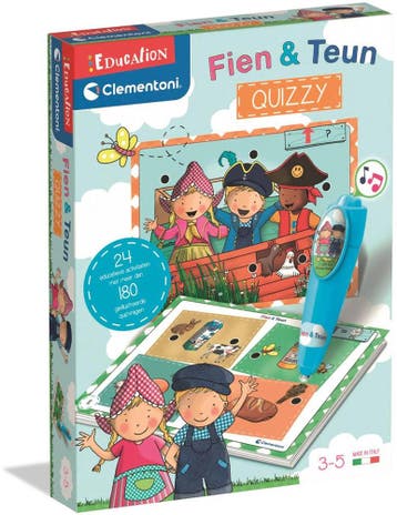 Clementoni - Leerspel Fien en Teun Quizzy | Clementoni -, Verzenden, Nieuw