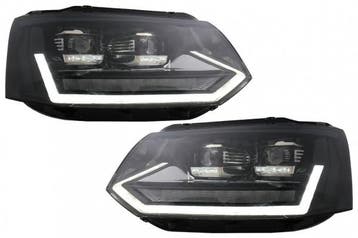 Koplampen VW T5 09-15 FULL LED Dynamic T6 DRL look, Ophalen of Verzenden, Nieuw