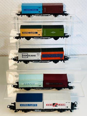 Lima H0 - Modeltrein goederenwagonset (5) - Set van 5, Nieuw