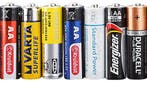 Set van 4x AA Batterij (Verschillende merken), Verzenden, Zo goed als nieuw