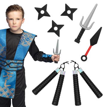 Ninja Speelgoed Wapens 7-Delige Set, Ophalen of Verzenden, Nieuw