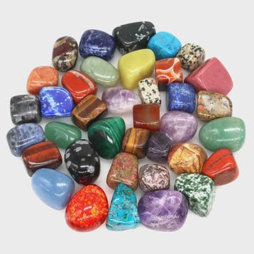Natuurlijke Tumblestones: Helende Kristallen, Edelstenen & D, Verzenden, Nieuw