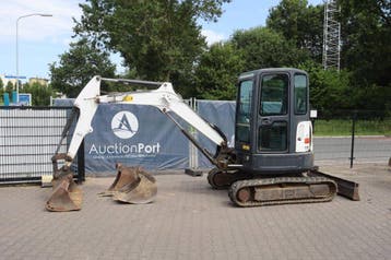 Veiling: Rupsgraafmachine Bobcat E35 Diesel 24kW 2017, Ophalen, Graafmachine