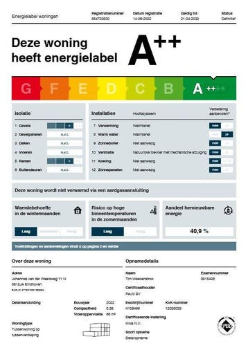 Te huur: Appartement Johannes van der Waalsweg in Eindhoven, Noord-Brabant, Eindhoven, Appartement