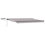 vidaXL Elektrisch Uittrekbaar Zonnescherm 4 × 3,5 m, Tuin en Terras, Zonneschermen, Verzenden, Nieuw