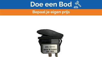 Bieden: Marine 12V 25A Waterproof Wiper Switch Durable On-O, Ophalen of Verzenden, Nieuw, Elektra en Verlichting, Zeilboot of Motorboot
