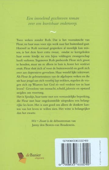 Wit-zwart 9789033633249 Janny den Besten-van Boudestein, Verzenden, Zo goed als nieuw, Janny den Besten-van Boudestein
